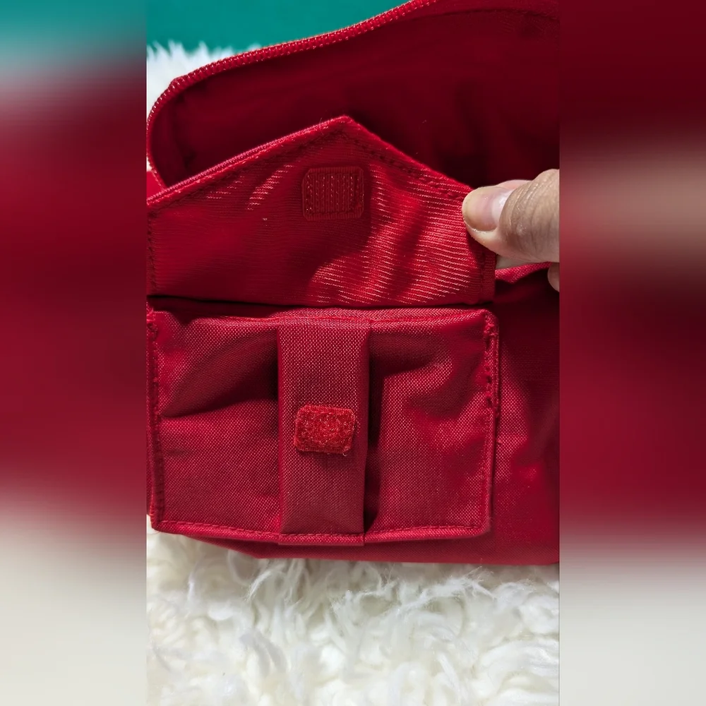 Character Red Fabric with Logo Tag